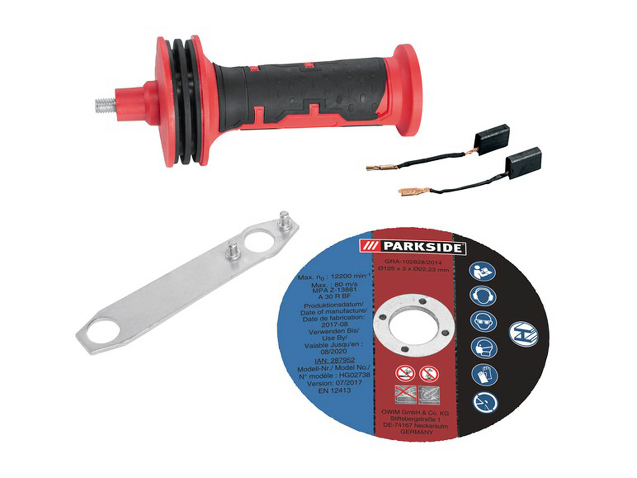 PARKSIDE 1200W Angle Grinder