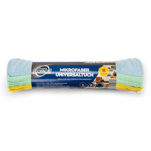 POWER FORCE Mikrofaser Universaltücher 8-teilig