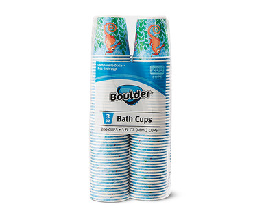 Boulder 3-oz. Bathroom Cups