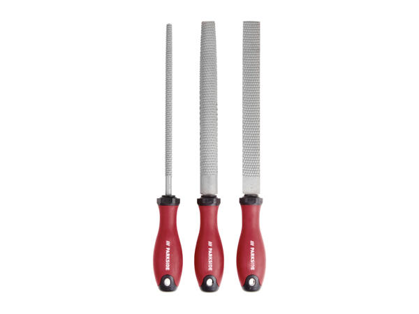 Parkside File / Rasp Set - 3 piece set