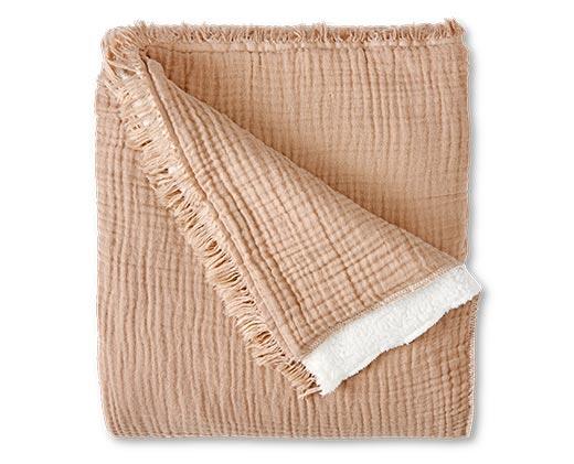 Huntington Home 
 Soft Sherpa Gauze Throw