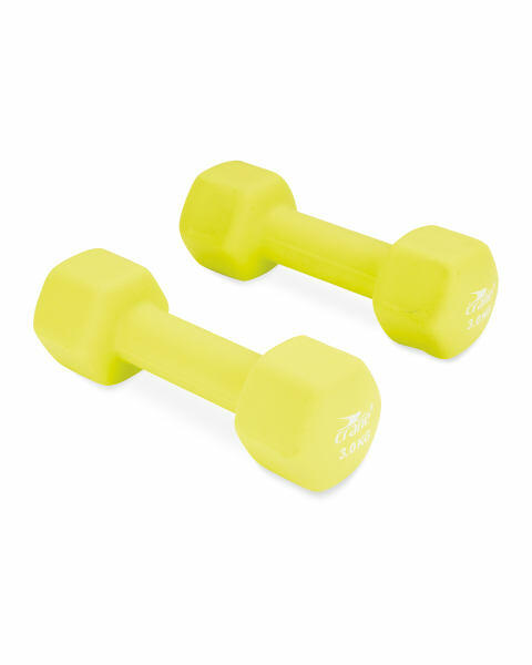 Crane Lime Dumbbell Set 3kg