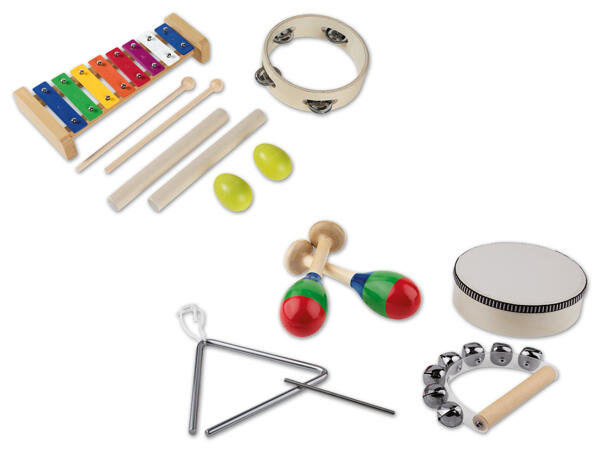 Musikinstrumente-Set