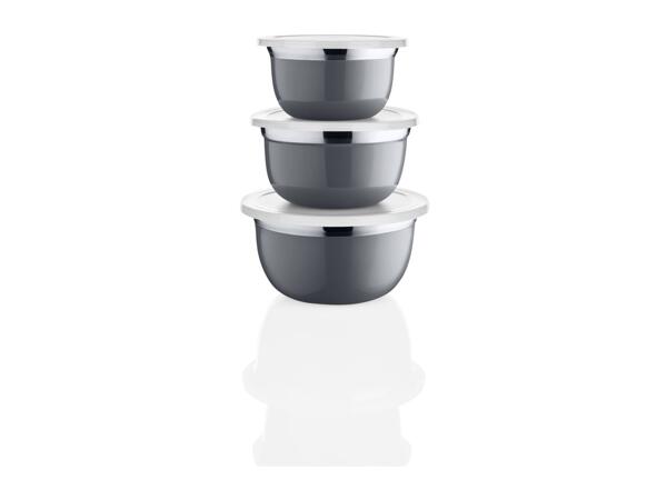 Ernesto Stainless Steel Bowls - Set of 3