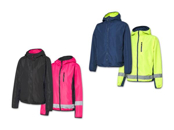 Damen/​Herren Fahrrad-Wendejacke