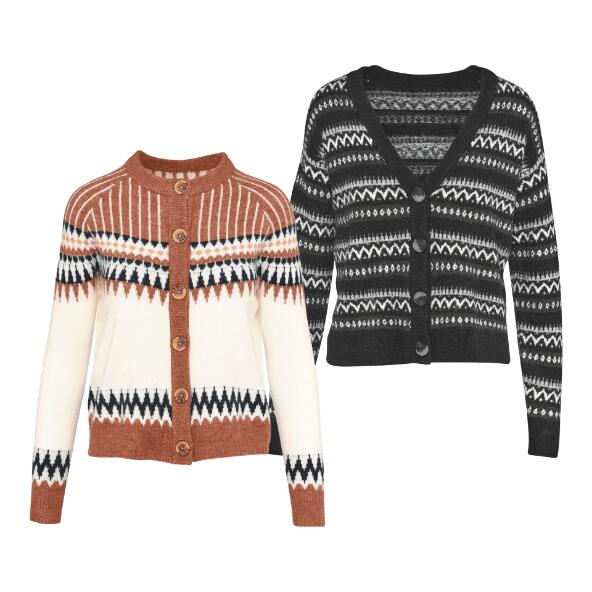 UP2Fashion(R) Cardigan jacquard