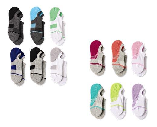 Crane 
 Ladies' or Men's Fitness Socks 6-Pack