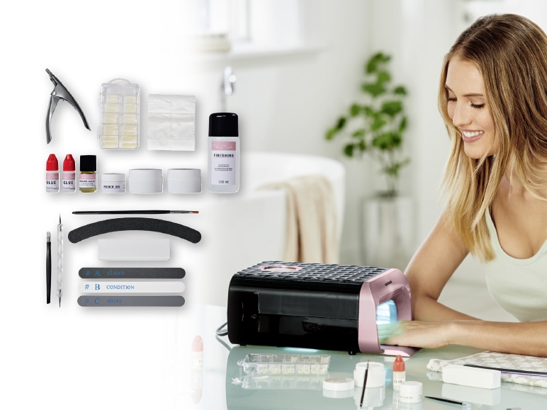 SILVERCREST PERSONAL CARE(R) 45W Nail Studio Set