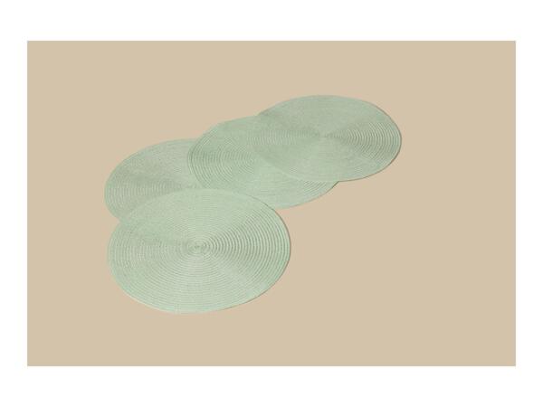 Green Placemats - Set of 4