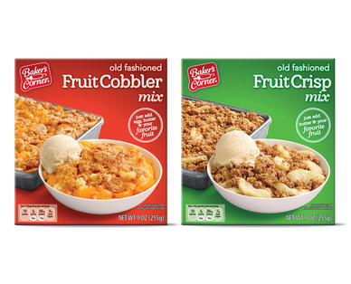 Baker's Corner Fruit Cobbler or Crisp Mix