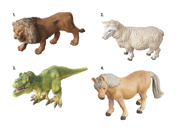 Tierfiguren-Set, 5-teilig