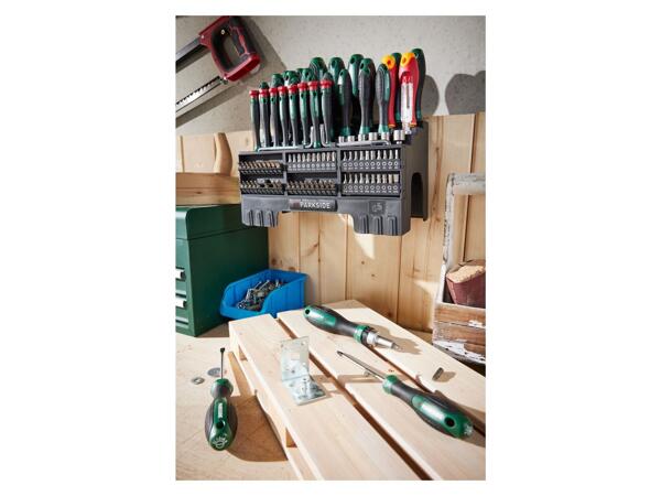 Screwdriver & bit set, 101 pieces