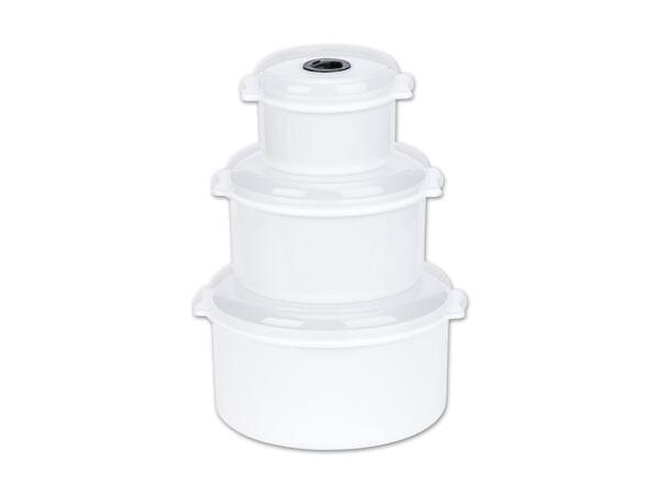 Mikrowellendosen-Set, 3-teilig