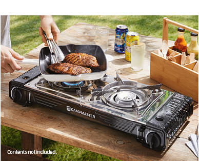 Campmaster 2 Burner Butane Stove