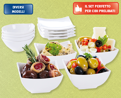Set di ciotoline per contorni/tapas, 4 pezzi VERSO DESIGN(R)