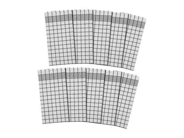 W5 Grey Tea Towels - 10 Pack