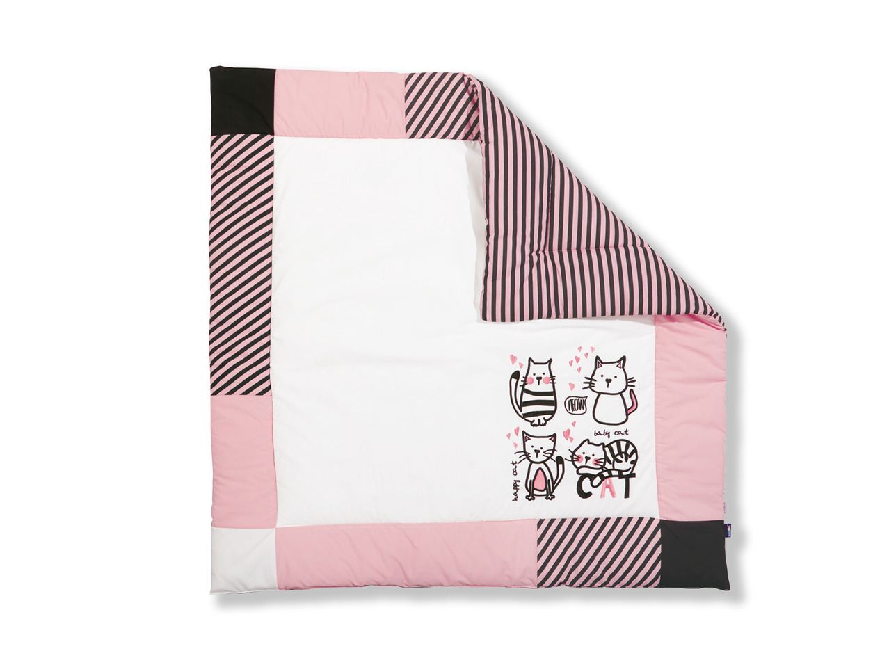 LUPILU(R) Babypatchworktæppe
