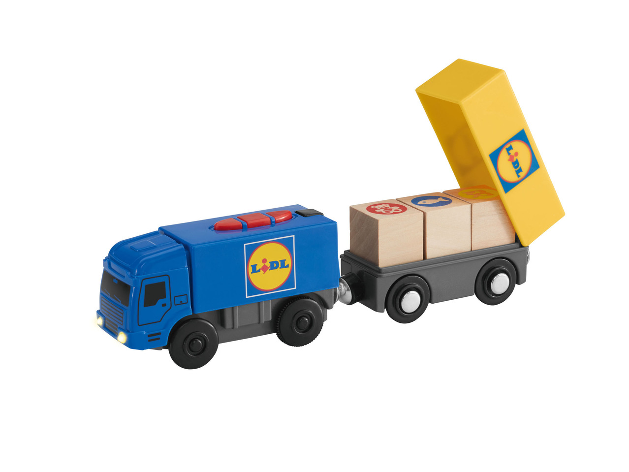 Remote Control Train or Truck with Wooden Track