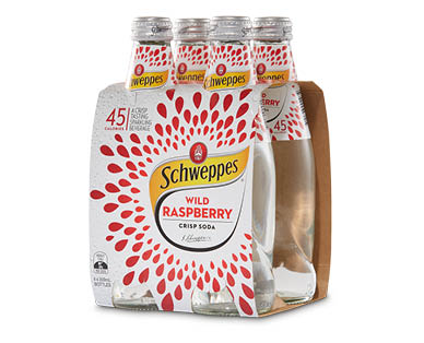 Schweppes Crisp Soda 4 x 300ml