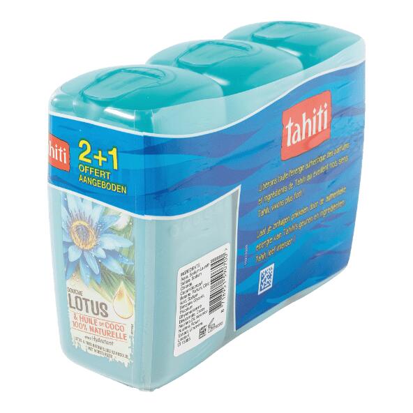 TAHITI(R) 				Gel douche, 3 pcs