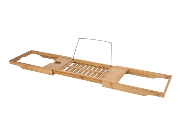 Livarno Home Bamboo Bath Mat/​Bath Tray