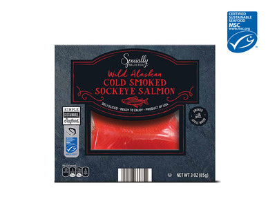 Specially Selected Cold Smoked Sockeye Salmon