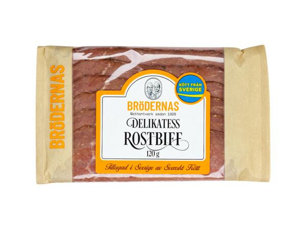 Brödernas Rostbiff, grillad
