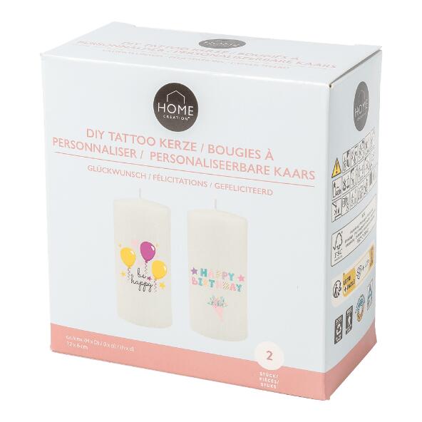 HOME CREATION(R) 				Bougies personnalisables