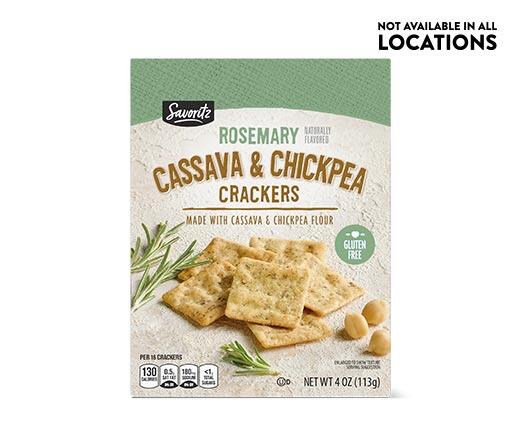 Savoritz 
 Chickpea Cracker Sea Salt or Rosemary