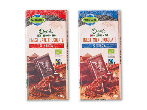 Økologisk chokolade