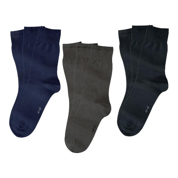 Chaussettes pour hommes, 3 paires