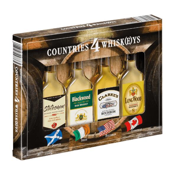 Whiskey miniaturesæt