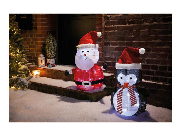 Melinera LED Pop-Up Christmas Figure