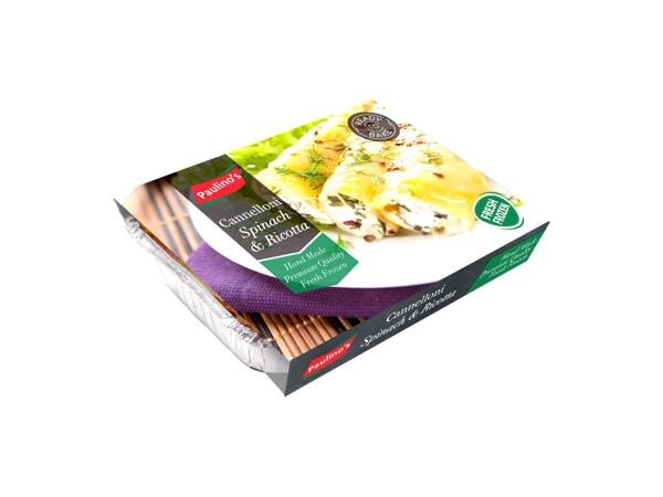 Cannelloni Spinach and Ricotta