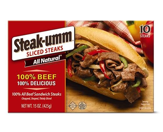 Steak-umm 
 Sliced Steaks