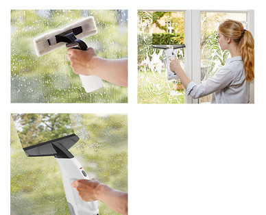 Easy Home Window Cleaner With Electric Squeegee
