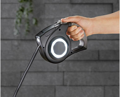 Retractable Lead with LED Lights