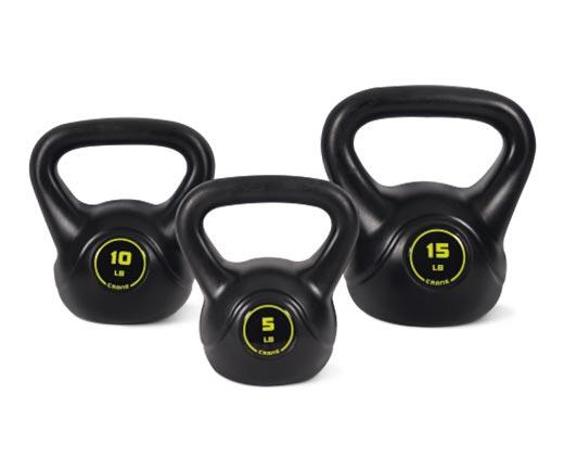 Crane 
 30-Lb. Kettle Bell Set