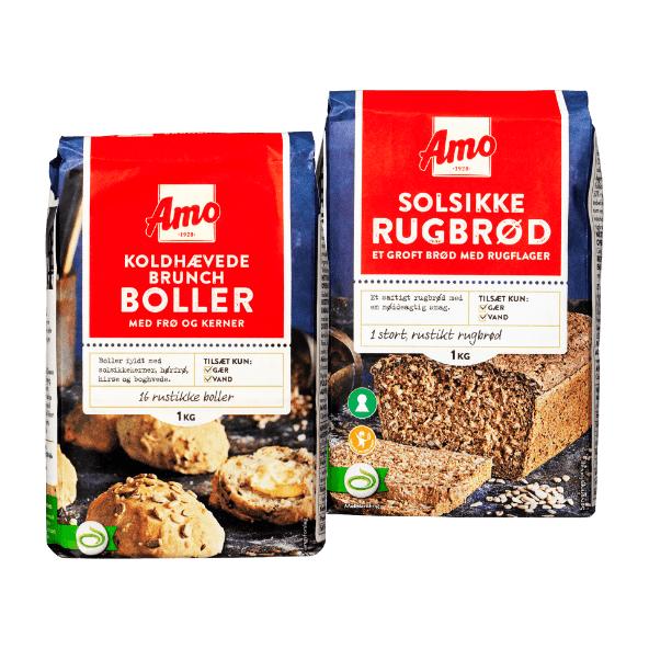 Solsikkerugbrød eller Brunchboller