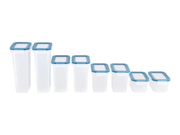 Silvercrest Food Storage Containers - 8 Piece Set