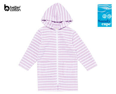 Children's Zip-Up Hooded Towel