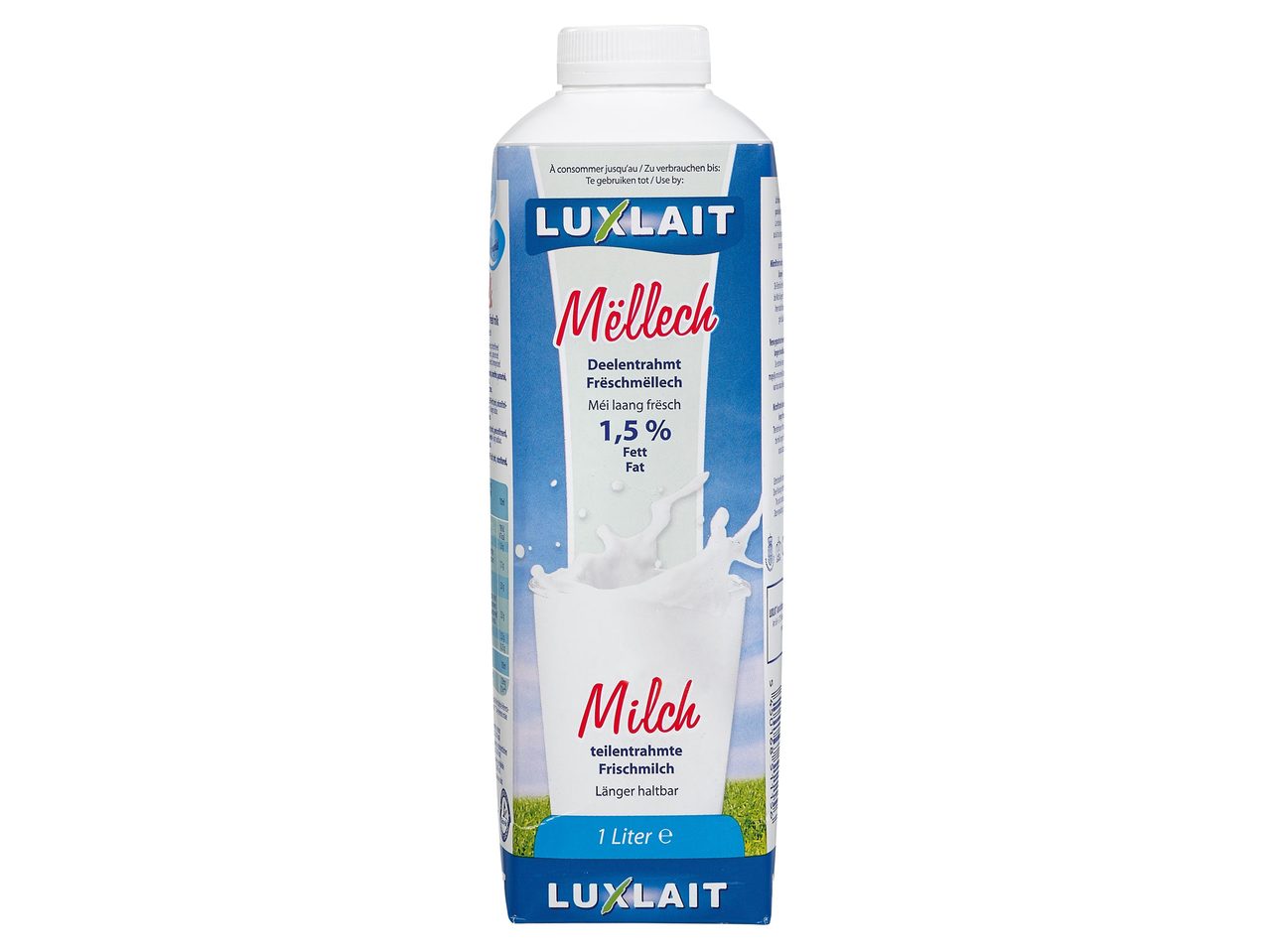 Frische fettarme Milch 1,5 %