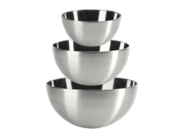 Ernesto Stainless Steel Bowl Set