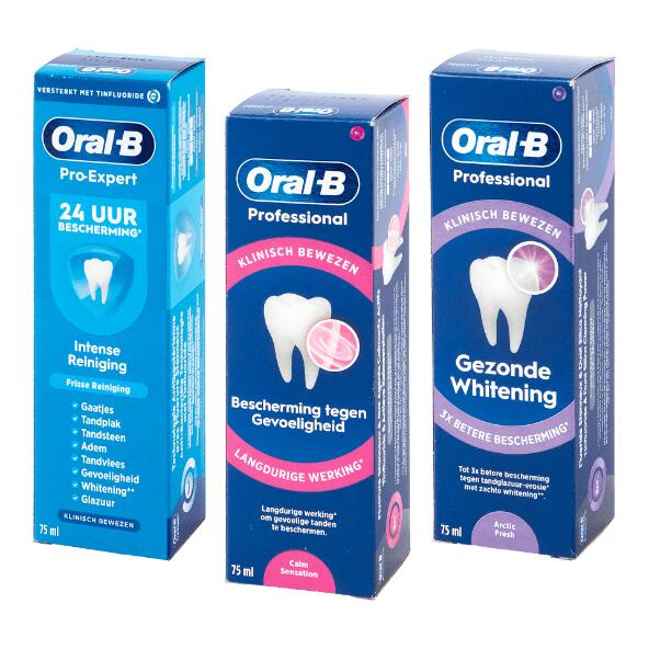 ORAL-B(R) 	 				Tandpasta