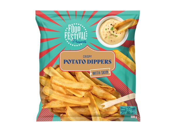 Potato Dippers with Skin