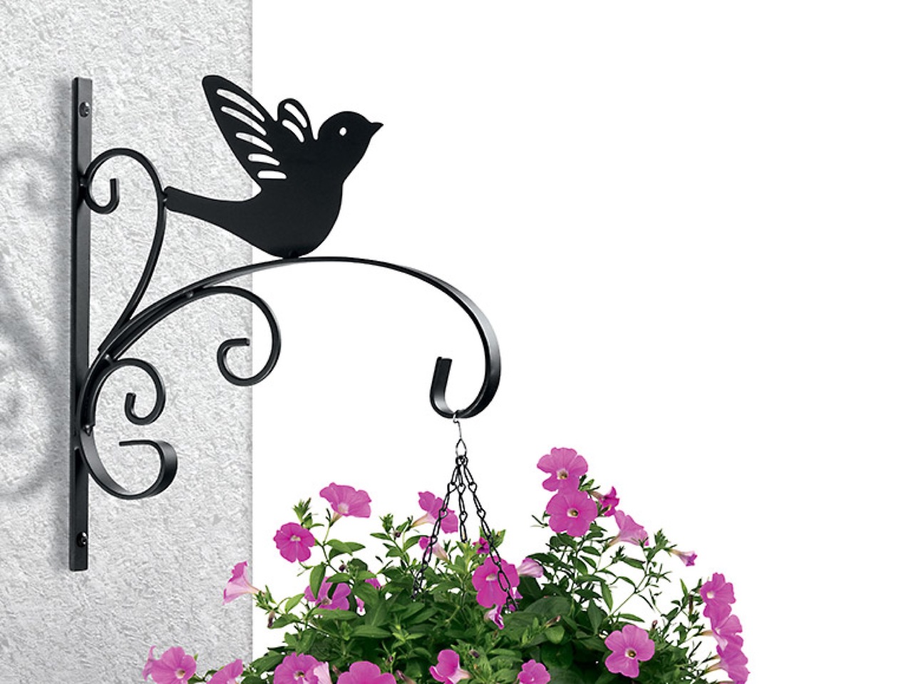 Väggfäste för blomampel1