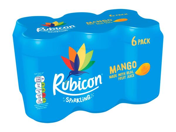 Rubicon Sparkling Mango 6x330ml