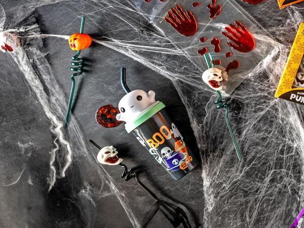 Screaming Halloween Straw