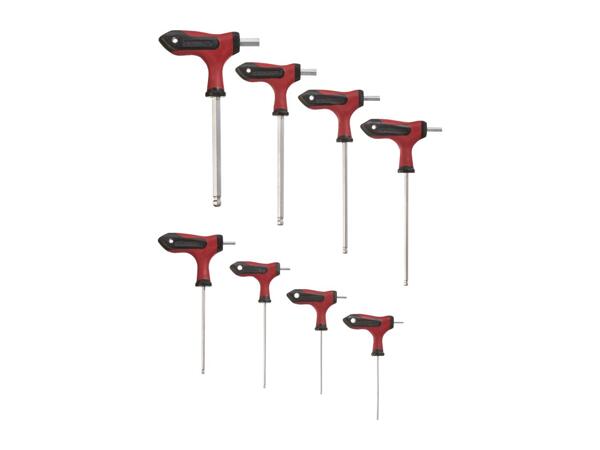 Parkside T-Handle Hex/Star Key Set 8 Piece Set