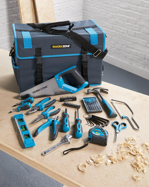 49 Piece Closable Tool Kit Bag